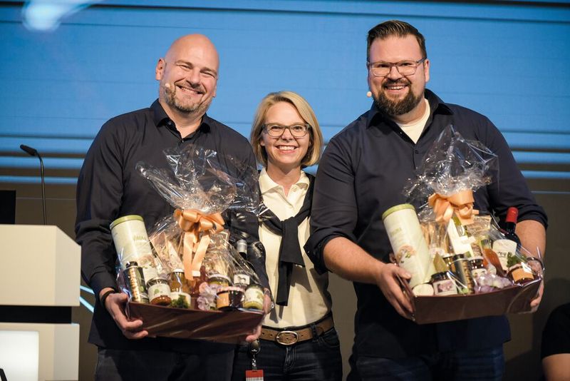 Matthias Koll (Business Owner Cyber Defense Academy), Cornelia Lehle (Head of G Data Sales DACH), Markus Koscielny (Presales Consultant) (Bild: G Data)