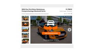 Fahrzeuge rundum von außen und innen betrachten: Mobile.de gibt Händlern jetzt die Möglichkeit, dass Kaufinteressenten sich auch auf diese Weise ein Bild von angebotenen Fahrzeugen machen lassen können. (Bild: Mobile.de/VCG)
