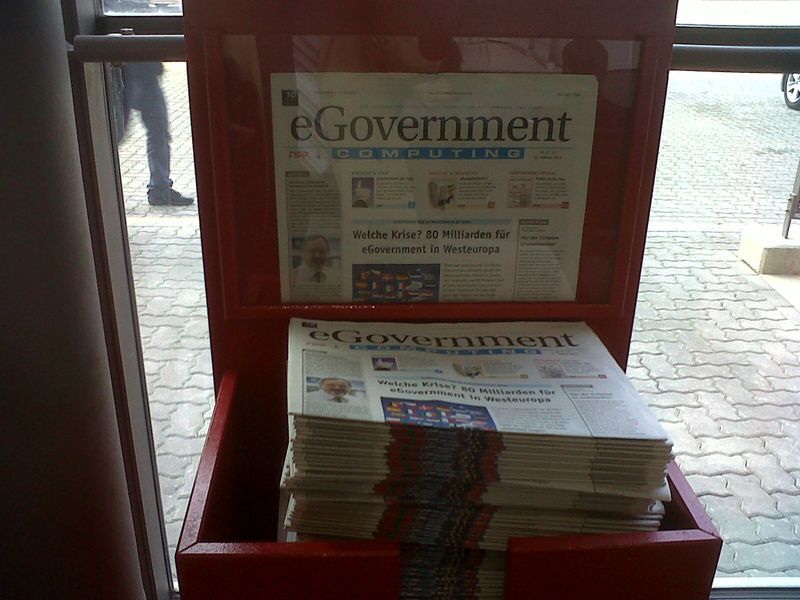 DIE Zeitung für den Public Sector: eGovernment Computing  (Bild: vio)