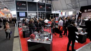 Gemeinsam mit der parallel stattfindenden Messe Bondexpo und dem Technologiepark Microsys bildet die Motek einen starken Messeverbund. (Bild: Benjamin Gaukler)