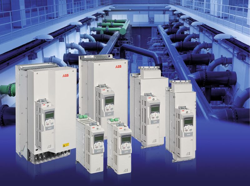 Die Serie ABB Industrial Drive ACQ810 ist auf Pumpenanwendungen im Wasser- und Abwasserbereich abgestimmt (Archiv: Vogel Business Media)