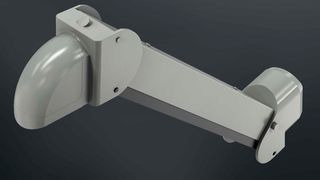 Das überarbeitete Tragarmsystem GTV 2.0 zur Höhenverstellung von Steuergehäusen eignet sich besonders zur ergonomischen Gestaltung von HMI-Arbeitsplätzen.  (Rose Systemtechnik)