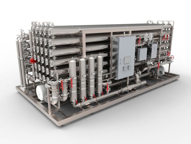 GE's Bevpak is a new ultrafiltration and reverse osmosis solution for water treatment in the production of beverages  (GE Power)