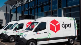 Die neuen elektrischen Transporter von DPD werden mit Ökostrom geladen. (DPD)