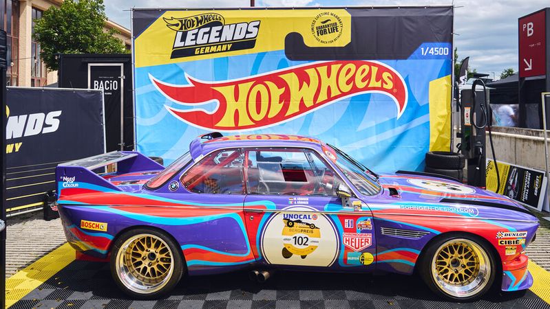Platz 1 bei der Hot-Wheels-Legends-Tour-Germany-2026 belegte dieser BMW 3.0 CSi von Michael Söhngen. Inspiriert vom legendären BMW 3,5 CSL, entstand über 18 Jahre hinweg eine ganz persönliche Interpretation einer Motorsport-Ikone.(Bild:  Matell)