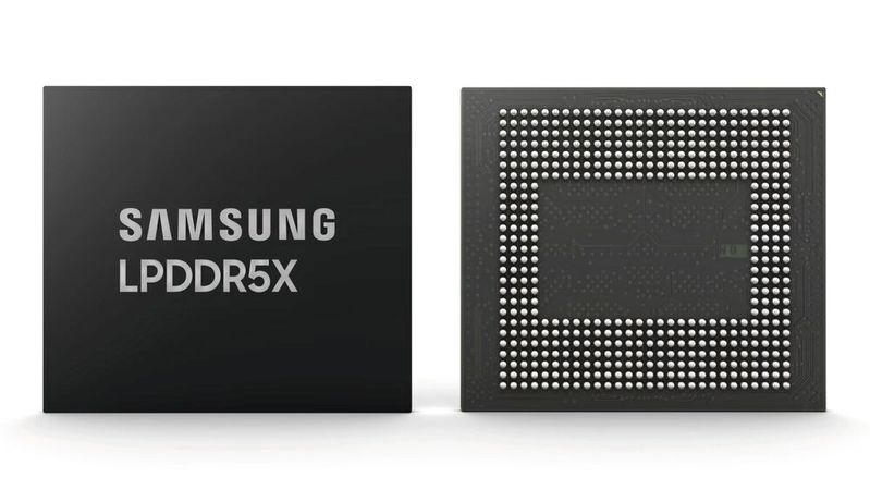 Ultradünner LPDDR5X-Speicher von Samsung: Gerade bei DRAM-Speichern sind die PReise in den vergangenen Monaten global stark angestiegen. Hauptgrund ist die ungebrochen hohe Nachfrage bei KI-Anwendungen.(Bild:  Samsung)