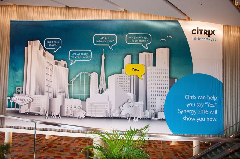 Sag Ja: Das Motto der Citrix Synergy in diesem Jahr. (Jäger)