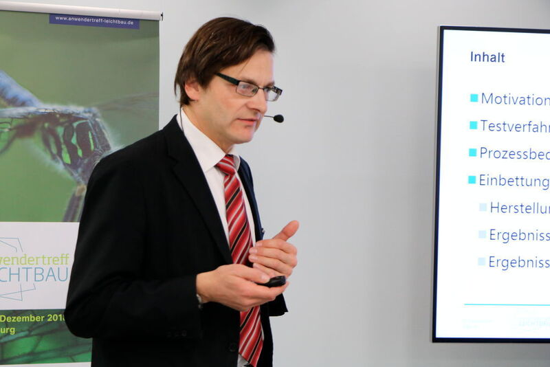 Vortrag: Composite mit strukturintegrierter Sensorik
Prof. Dr. Christian Dreyer | Fraunhofer IAP & TH Wildau (K.Juschkat/konstruktionspraxis)