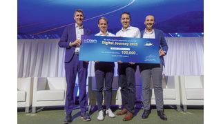 De gauche à droite : Alexandre Pauchard (CEO, CSEM), Tobias Boehringer (Innovation Engineer, BUSS AG), Victor Callegari (Head of Business Development & Innovation, BUSS AG) et Bahaa Roustom (VP Marketing & Business Development, CSEM). (Source : CSEM)