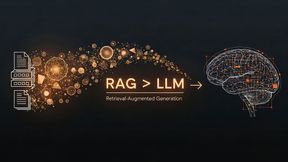 Bei der Methode Retrieval-Augmented Generation (RAG) können in einem LLM vorhandene Daten durch externe Wissensquellen ergänzt werden.
 (Bild: © Rsquare stock/stock.adobe.com (generiert mit KI))