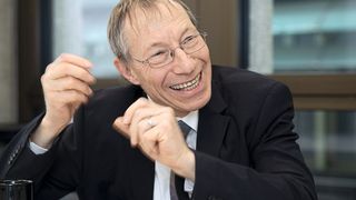 «Das ist der Ansatz, der wegführt von dem Strassenlaternen-Konzept beim Autofahren.» Prof. Dr. Konrad Wegener, Leiter Inst. f. Werkzeugmaschinen, ETH Zürich. (Bild: Thomas Entzeroth)