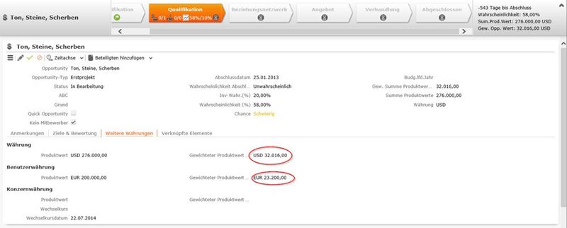 Unternehmen aus den Branchen Bau, Bauzulieferer, Maschinen- und Anlagenbau haben häufig Niederlassungen in mehreren Ländern. Mit der Konzernwährung haben sie nun die Möglichkeit, Reports und Angebote mit tagesaktuellem Kurs abzubilden und zu fixieren. (Bild: Update Software)