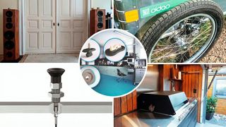 Im Bild: Die Plätze Eins bis Fünf der Leserlieblinge aus der Rubrik Konstruktionsbauteile spiegel die große Bandbreite der Einsatzgebiete der vielfältigen Komponenten wider. (Bild: Projekthaus Aidoo;  Dipl.-Phys. Ing. Peter Gawrych; Kipp; A. Besser, Stuhr; FST Freudenberg Sealing Technologies)