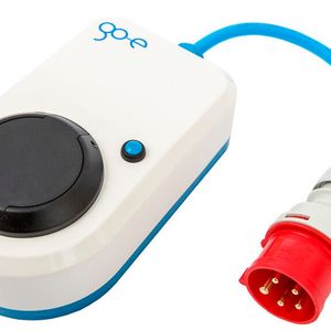 Das rund 30 Zentimeter lange Adapterkabel ist wechselbar.(Bild:  Go-e GmbH)