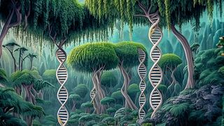 Abb.1: Die Multi-Omics-Forschung ist ein Datendschungel, der eine effiziente Zusammenarbeit von Forschern erfordert (Symbolbild). (Bild: KI-generiert (Firefly))