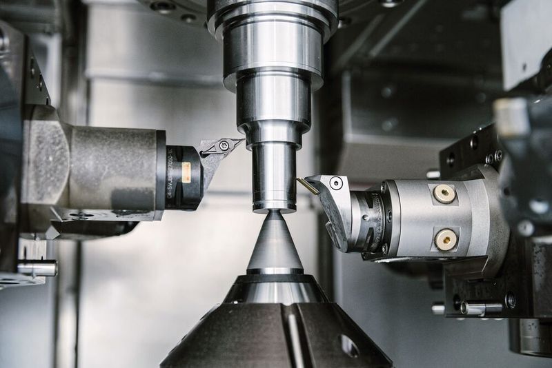 4-Achs-Drehmaschine Schuster F40. (Bild: Blum)