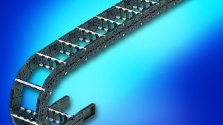 Grass Valley hat sich beim Ü6-Wagen für die Kabelschlepp-Hybridketten KC 650 mit Kettenbändern aus Kunststoff und Rahmenstegen aus Aluminium entschieden. (Archiv: Vogel Business Media)