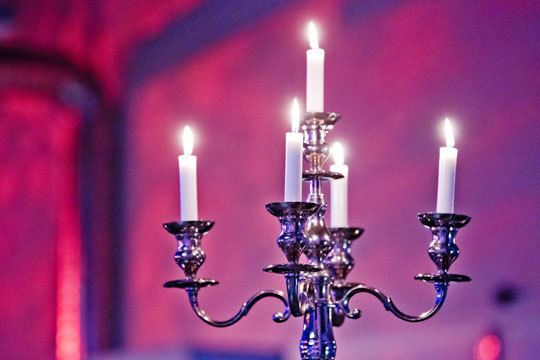 Die eindrucksvollen Lichtspiele versetzen die Rotationshalle in eine einmalige Stimmung. (VBM)