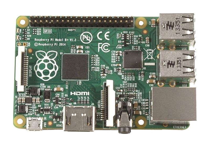 Raspberry Pi B+: „It's a hell“, erklärte Eben Upton zum Verkaufsstart der ersten Mini-PC-Platine Raspberry Pi B (eine frühere A-Variante wurde verworfen) im Februar 2012. Binnen einer Stunde wurden über 10.000 Exemplare verkauft.  (Bild: Raspberry Pi)