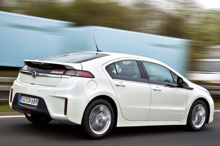 ... der Opel Ampera, ... (Foto: Opel)