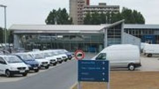 Der Nutzfahrzeugbetrieb von Brinkmann Bleimann in Neubrandenburg. (Archiv: Vogel Business Media)