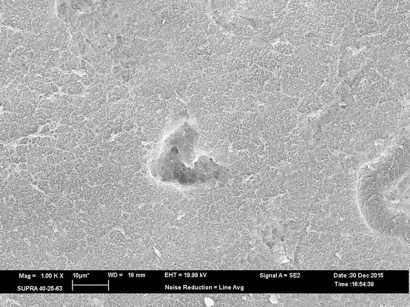2 Imaging techniques such as scanning electron microscopy and atomic force microscopy show changes and deposits on the membrane surface on the smallest level.  (TUEV Sued)