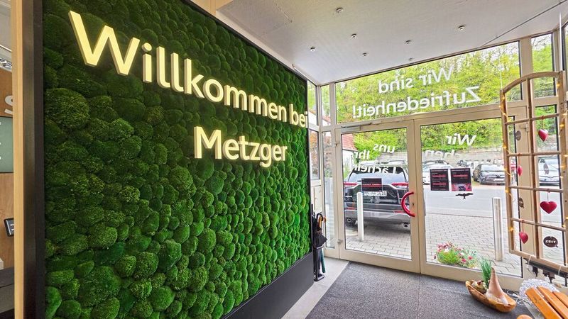 Nahbarkeit als Teil der Unternehmensphilosophie im Autohaus Metzger ist überall präsent. (Bild: Mauritz – VCG)