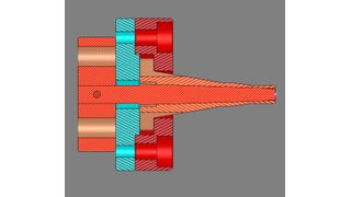 Plan de construction : noyau pliable de 3 mm – vue de profil (Bild: Leonhardt)