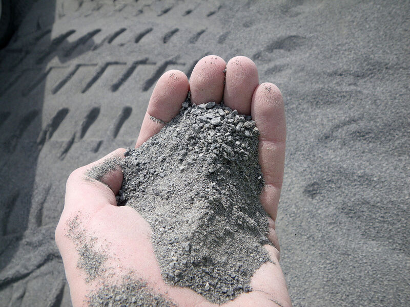 Engineered sand from Luck Stone’s Goose Creek operation. (Picture: Metso Minerals)