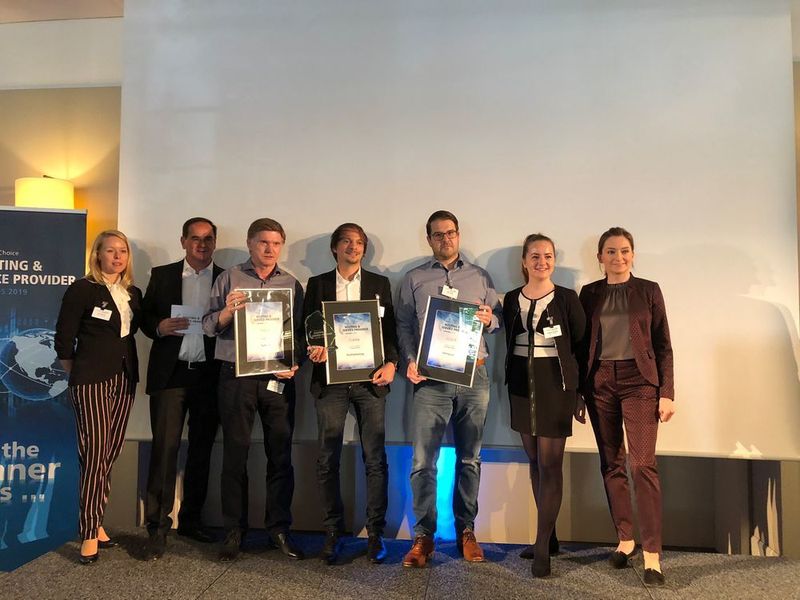 In der Kategorie Exchange Hosting haben gewonnen: netclusive (Silber), Telekom (Gold) und QualityHosting (Platin). (Vogel IT-Medien)