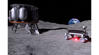 The vision of the scientists: To test the Moonrise technology on the moon. (Image:LZH)