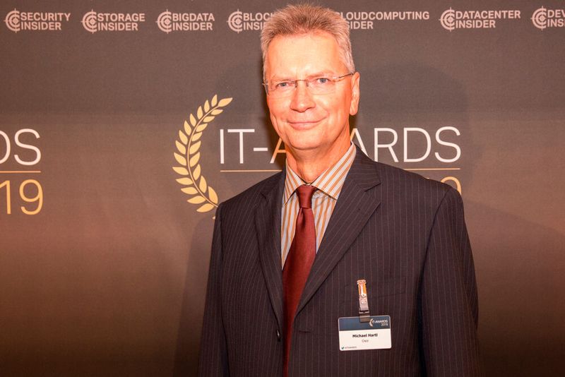 Betont seriös: Michael Hartl von Cisco. (Bild: artful rooms / VIT)