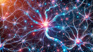 Nerve fibers serve information transmission (symbolic image). (Image:DALL-E / AI-generated)