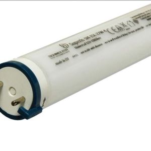 Die Superis SI4 Röhre von Schmelter ist konform mit der DIN EN 62776 (VDE 0715 Teil 16):2012-02 und damit gegen Stromschlaggefahr jedweder Art gesichert.