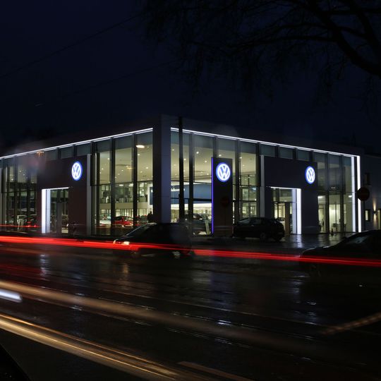 Das neue VW-Zentrum in Krefeld(Bild:  Tölke & Fischer)