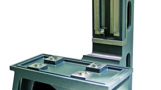 Bei diesem Werkzeugmaschinenbett mit Ständer wurde die Steifigkeit maximiert und das Gewicht dabei minimiert. Vorraussetzung dafür waren Topologieoptimierung und die Gestaltungsfreiheit beim Gießen. (Archiv: Vogel Business Media)