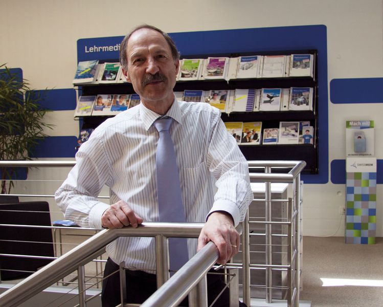 Paul Hüppi, Leiter Entwicklung, SWISSMEM Berufsbildung: «Die Bildung entscheidet wesentlich mit, wie erfolgreich die Schweiz in Zukunft sein wird.» (Swissmem)