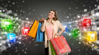 shopping-woman-surrounded-by-icons-of-e-commerce-stockpack-adobe-stock-scaled (Quelle: luckybusiness - Adobe Stock)