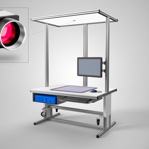 Montageassistenzsystem "Clever Klaus" mit USB-3-uEye-CP-Industriekamera von IDS(Bild:  IDS)