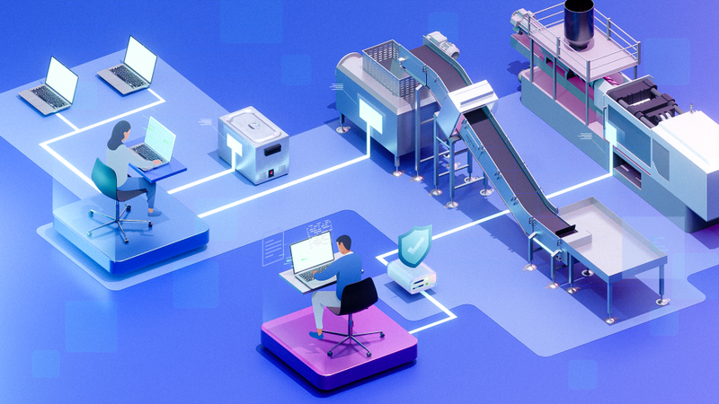 Der Agentless-Access-Ansatz ermöglicht den Remote-Zugriff auf industrielle Systeme ohne lokale Softwareinstallation.(Bild:  Teamviewer)