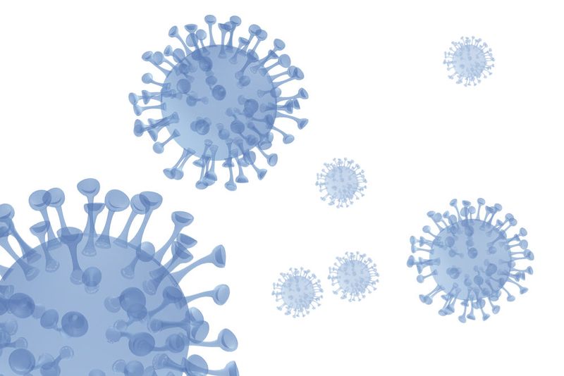 Die Struktur des Coronavirus SARS-CoV-2. (Bild: Panasas)