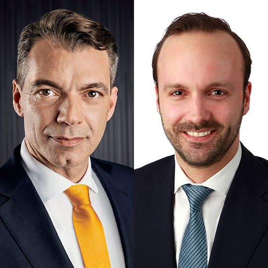 Vinzenz Pflanz (li.) und Oliver Popkowitz sollen das Firmenkunden- und Digitalgeschäft von Sixt ausbauen.(Bild:  Sixt)