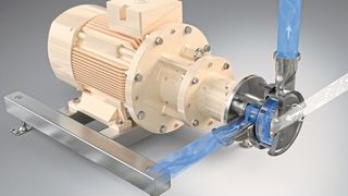 Die Pulverbenetzungs- und Dispergiermaschine Ystral Conti-TDS (Bild: Ystral)