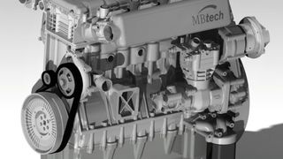 Der CoNAG 4C ist die technische Antwort der MBtech Group auf die erhöhte Nachfrage nach Erdgasmotoren. (Foto: MBtech)