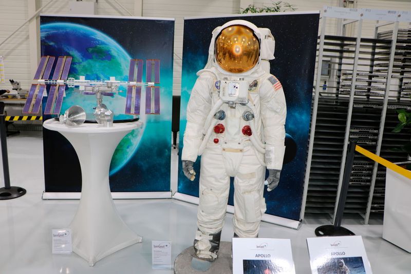 Auf Astronauten trifft man auch nur im All oder auf den Horn Technologietagen. (Sonnenberg)