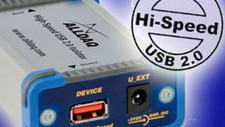 Messdaten galvanisch getrennt via USB 2.0 zum Host-PC übertragen: Mit dem ADQ-USB 2.0 sind bis zu 480 MBit/s möglich. (Alldaq)