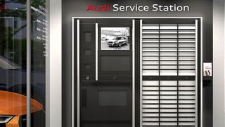 Die digitale Service-Station hat Audi gemeinsam mit einem Audi-Partner entwickelt. (Bild: Audi)