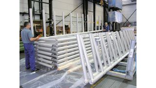 Eine termingerechte Lieferung ist entscheidend für Projekte aus dem Wasser- und Abwasserbereich.  (Bild: Butting)