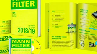 Den neuen Katalog gibt es multimedial auf Papier, DVD, im Web und als App. (Bild: Mann+ Hummel)