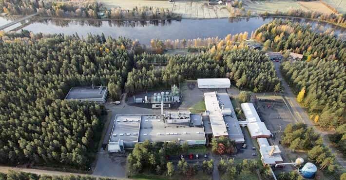 In 2009, Chempolis commissioned a 3G biorefinery which also functions as a technology center for testing customer’s raw materials for pure cellulosic sugars and ethanol, biochemicals, biocoal and papermaking fibers (Picture: Sampo Anttila)